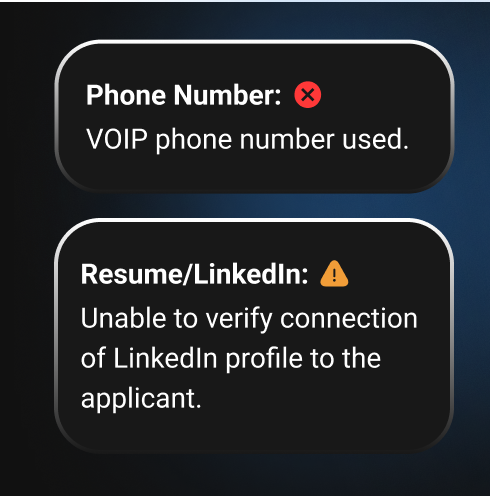 Improve screening accuracy with signals detecting emerging fraud.
